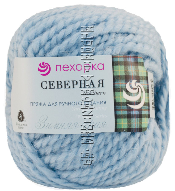 Пряжа Пехорка «Северная» - (71 -  Талая вода)