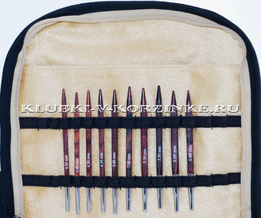 Набор круговых спиц KnitPro Special Set Cubics (арт. 25615)