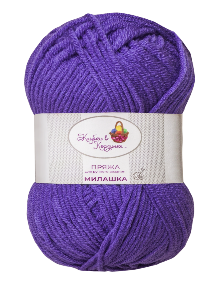 Пряжа «Милашка» - (407 - Лазурит)