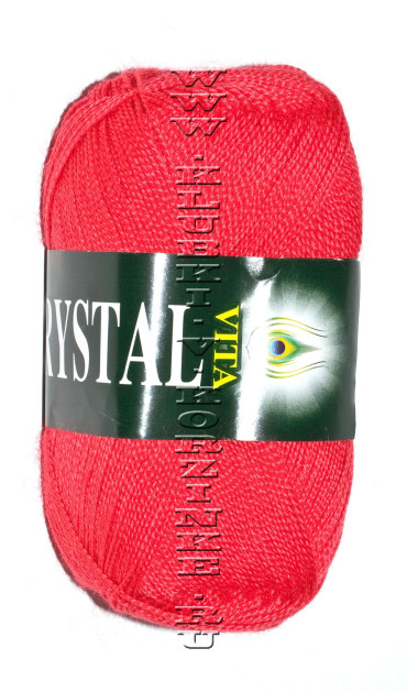 Пряжа VITA «CRYSTAL» - (5661 - Красный)