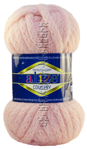 Пряжа Country New Alize - (161 - Пудра)