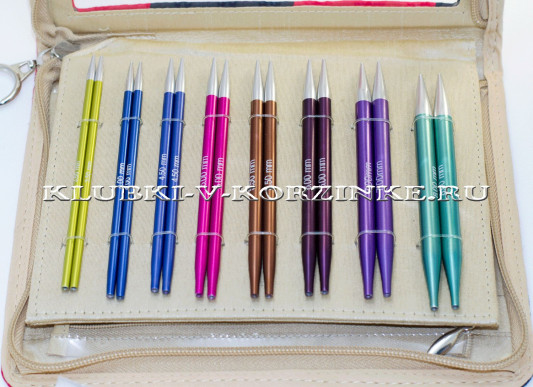 Набор круговых спиц KnitPro Deluxe Set Zing (арт. 47404)