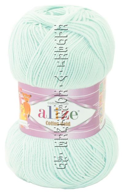 Пряжа COTTON GOLD Alize - (522 - Мята)