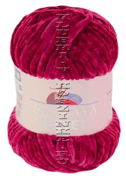 Пряжа Velvet Himalaya - (90010 - Малиновый)