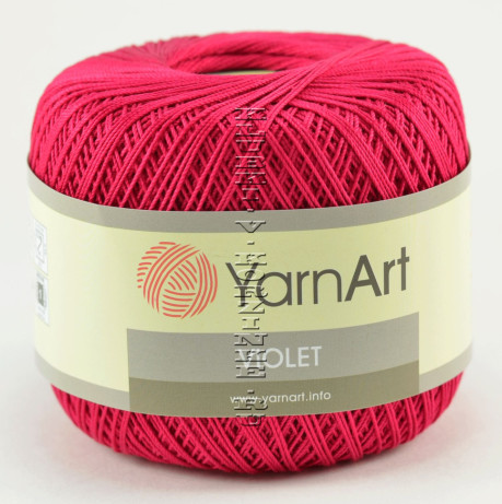 Пряжа YarnArt Violet - (6358 - Малиновый)