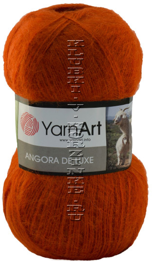 Пряжа YarnArt Angora De Luxe - (3027 - Терракот)