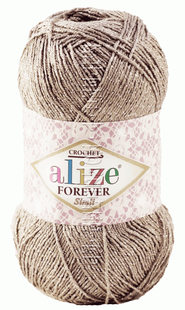 Пряжа FOREVER SIMLI Alize - (167 - Беж)