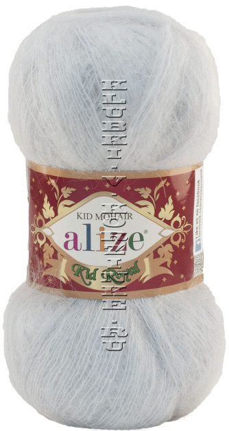 Пряжа KID ROYAL 50 Alize - (224 - Светло-серый)