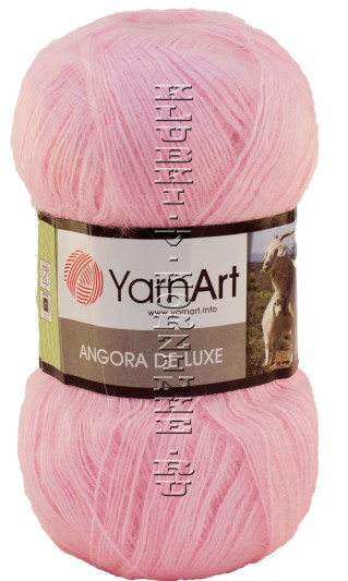 Пряжа YarnArt Angora De Luxe - (217 - Розовый)