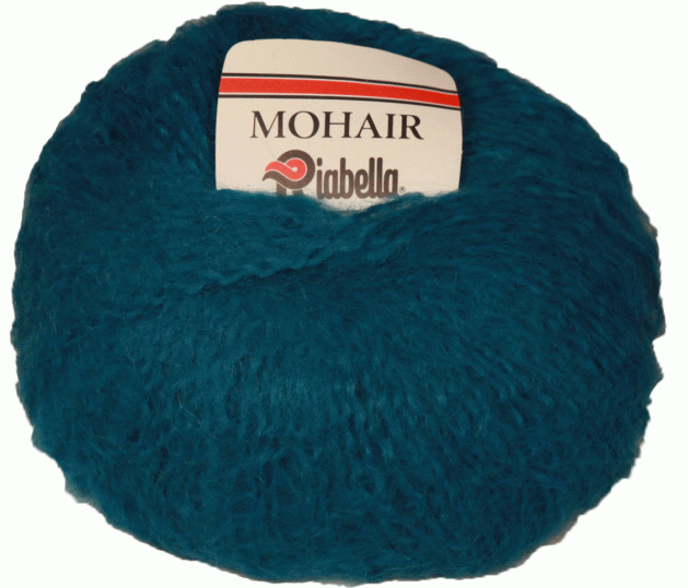 Пряжа итальянская "Riabella Mohair"  (3331 - Изумрудный)