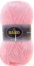 Пряжа Mohair Delicate Nako - (6111 - Нежно-розовый)