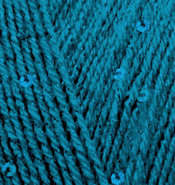 Пряжа SAL ABIYE Alize - (425 - Темно-бирюзовый)