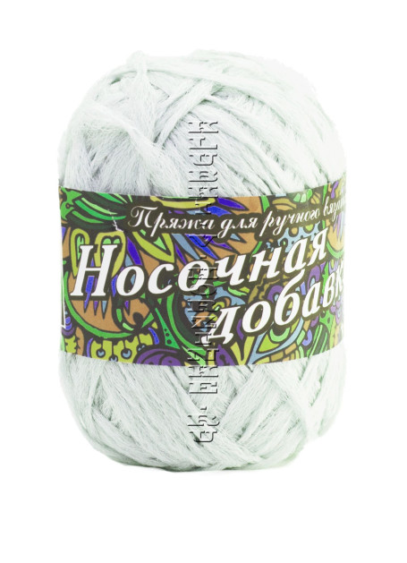 Пряжа Носочная добавка (12 - Сероголубой)