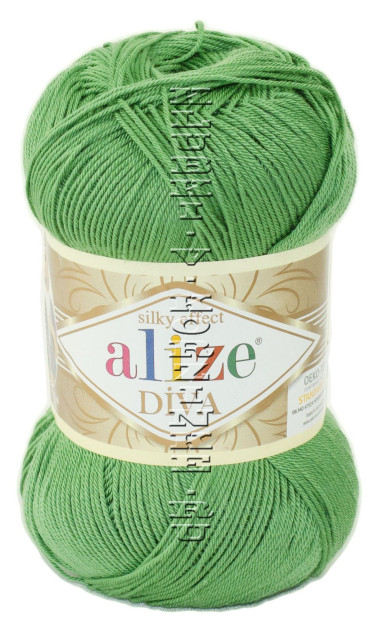 Пряжа Alize DIVA - (79 - Зелень)