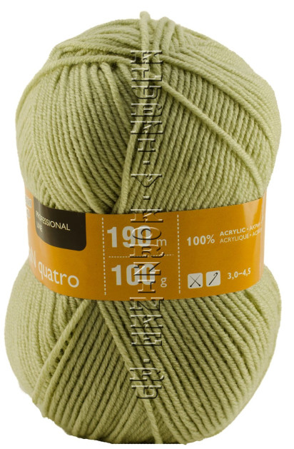 Пряжа Семеновская «АэлитаН кватро» - (173 - Суровый лен)