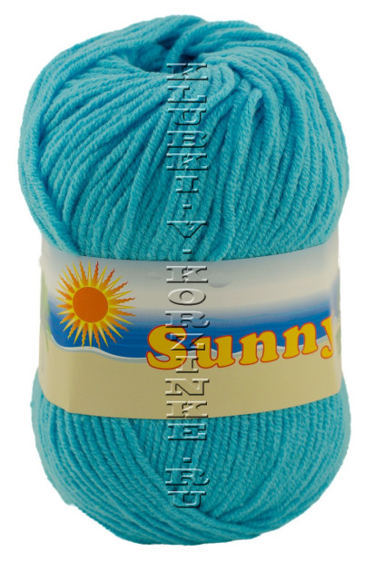 Пряжа VITA Sunny - (4506 - Голубая бирюза)