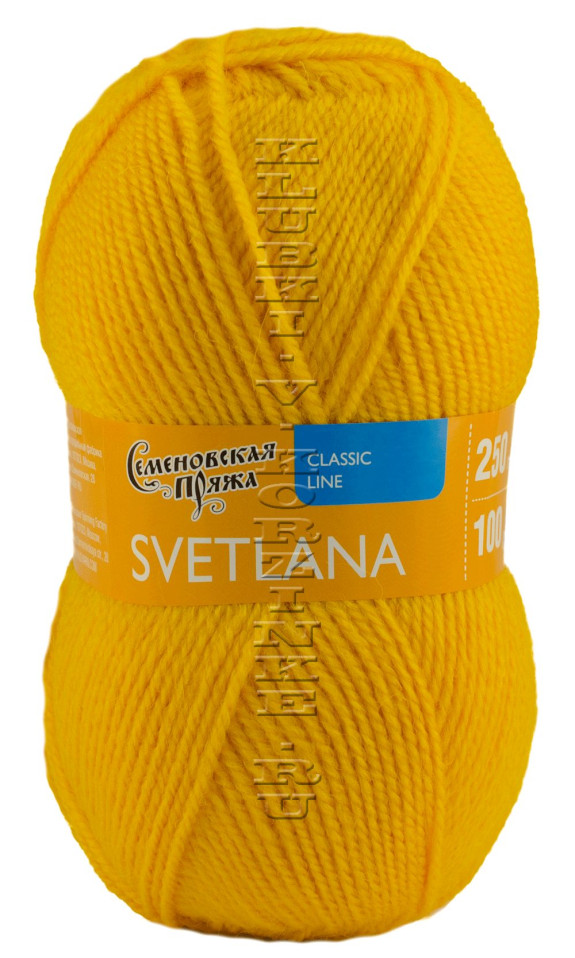 Пряжа Семеновская «Светлана» - (216 - Канарейка)