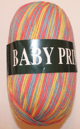 Пряжа VITA "BABY PRINT" - (4870 - Попугай)