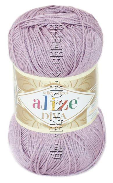Пряжа Alize DIVA - (505 - Пыльная сирень)