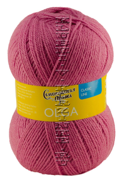 Пряжа Семеновская «Ольга» - (158 - Флокс)