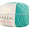 Пряжа GAZZAL (Газзал) "BABY WOOL" - (832 - Зеленая бирюза)