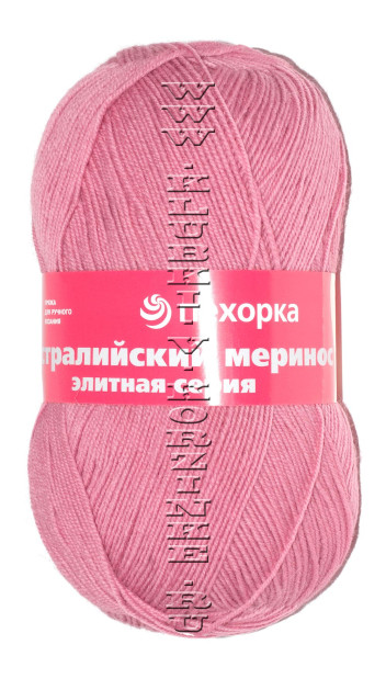 Пряжа Пехорка «Австралийский меринос» (21 - Брусника)