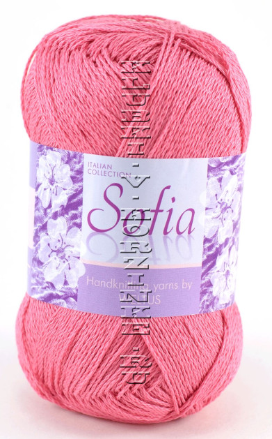 Пряжа Sofia - (22 - Темно-розовый)