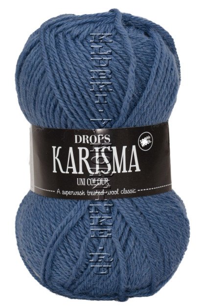 Пряжа Karisma DROPS - (65 - Синий джинс)