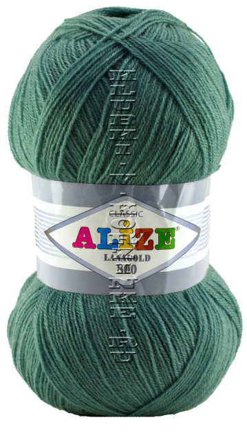 Пряжа Lanagold 800 Alize - (386 - Лазурный)