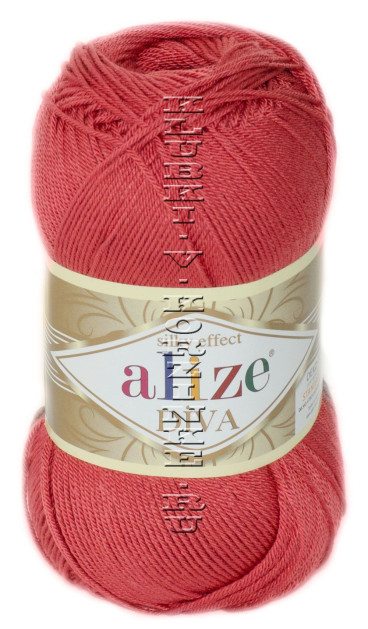 Пряжа Alize DIVA - (366 - Земляничный смузи)