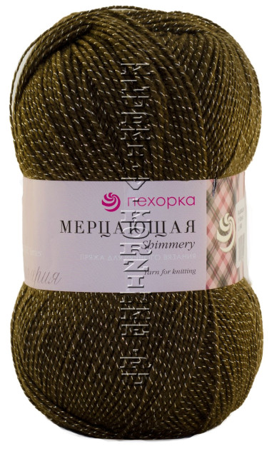 Пряжа Пехорка «Мерцающая» - (161 - Мокко)