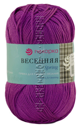 Пряжа Пехорка "Весенняя" - (179 - Фиалка)
