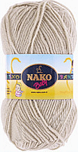 Пряжа NAKO "BAMBINO" - (9019 - Светло-бежевый)