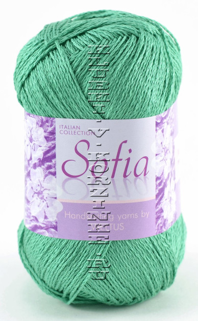 Пряжа Sofia - (52 - Зеленый)