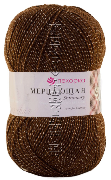 Пряжа Пехорка «Мерцающая» - (173 - Грильяж)