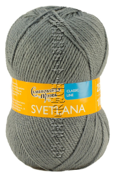 Пряжа Семеновская «Светлана» - (56 - Стальной)