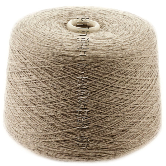 Пряжа в бобинах EgYak (100 - Тёмный беж)
