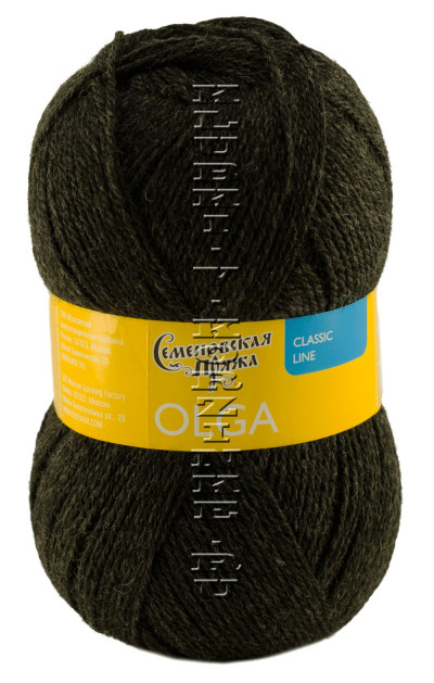 Пряжа Семеновская «Ольга» - (245 - Т.маренго)