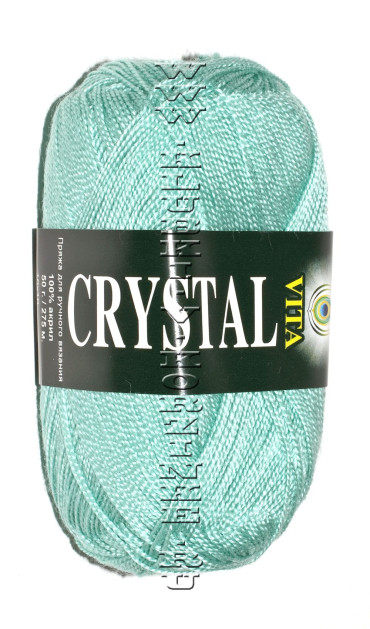 Пряжа VITA "CRYSTAL" - (5669 - Светлая зеленая бирюза)