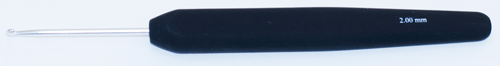Крючок вязальный KnitPro Basix Aluminum, №2 (арт.30811)
