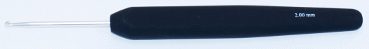 Крючок вязальный KnitPro Basix Aluminum, №2 (арт.30811)