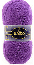 Пряжа Mohair Delicate Nako - (6118 - Св.ежевика)
