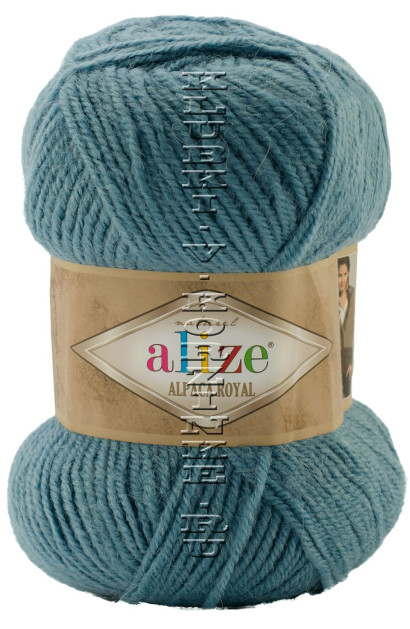Пряжа Alpaca Royal Alize - (498 - Морская волна)