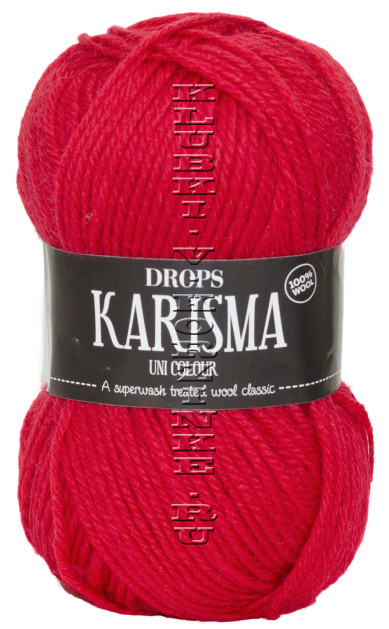 Пряжа Karisma DROPS - (18 - Красный)