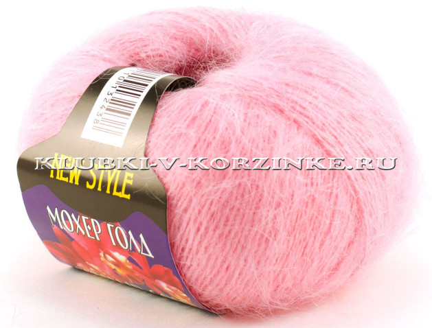 Пряжа Камтекс «Мохер Голд» - (056 - Розовый)