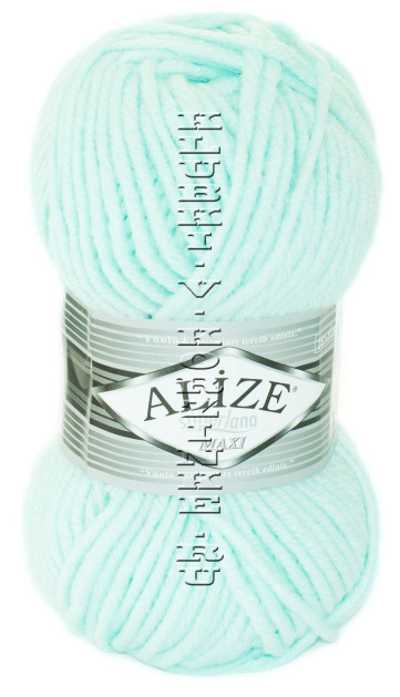 Пряжа Superlana Maxi Alize - (522 - Мята)