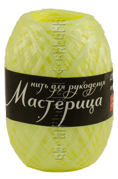 Пряжа Мастерица - (Светло-желтый)