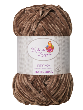 Пряжа «Лапушка» - (102 - Фундук)