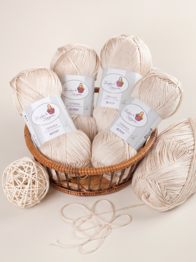 Пряжа &quot;Флоу&quot; (03 - Шампань)