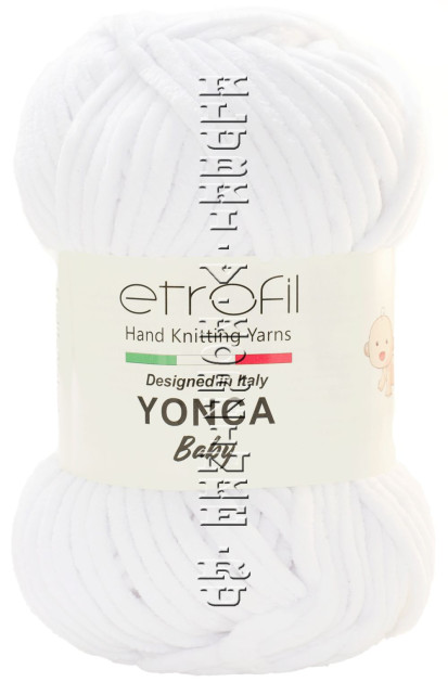 Пряжа Yonca Baby Etrofil - (70103  - Белый)